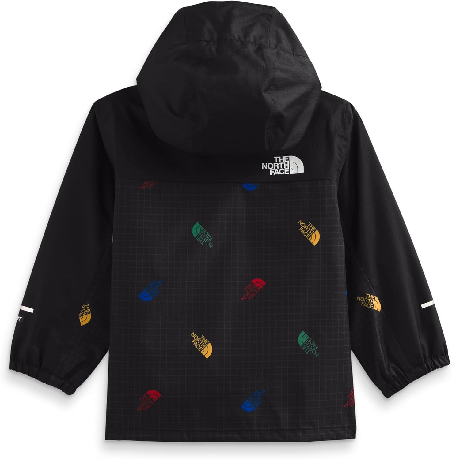 image:imageThe North Face Kids Antora Rain Jacket InfantTnf Black Tossed Logo Grid Print