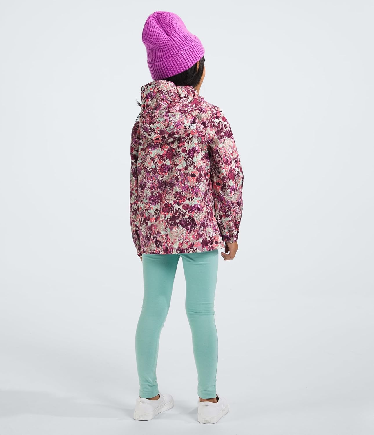 image:imageThe North Face Kids Antora Rain Jacket InfantViolet Crocus Maze Floral Print