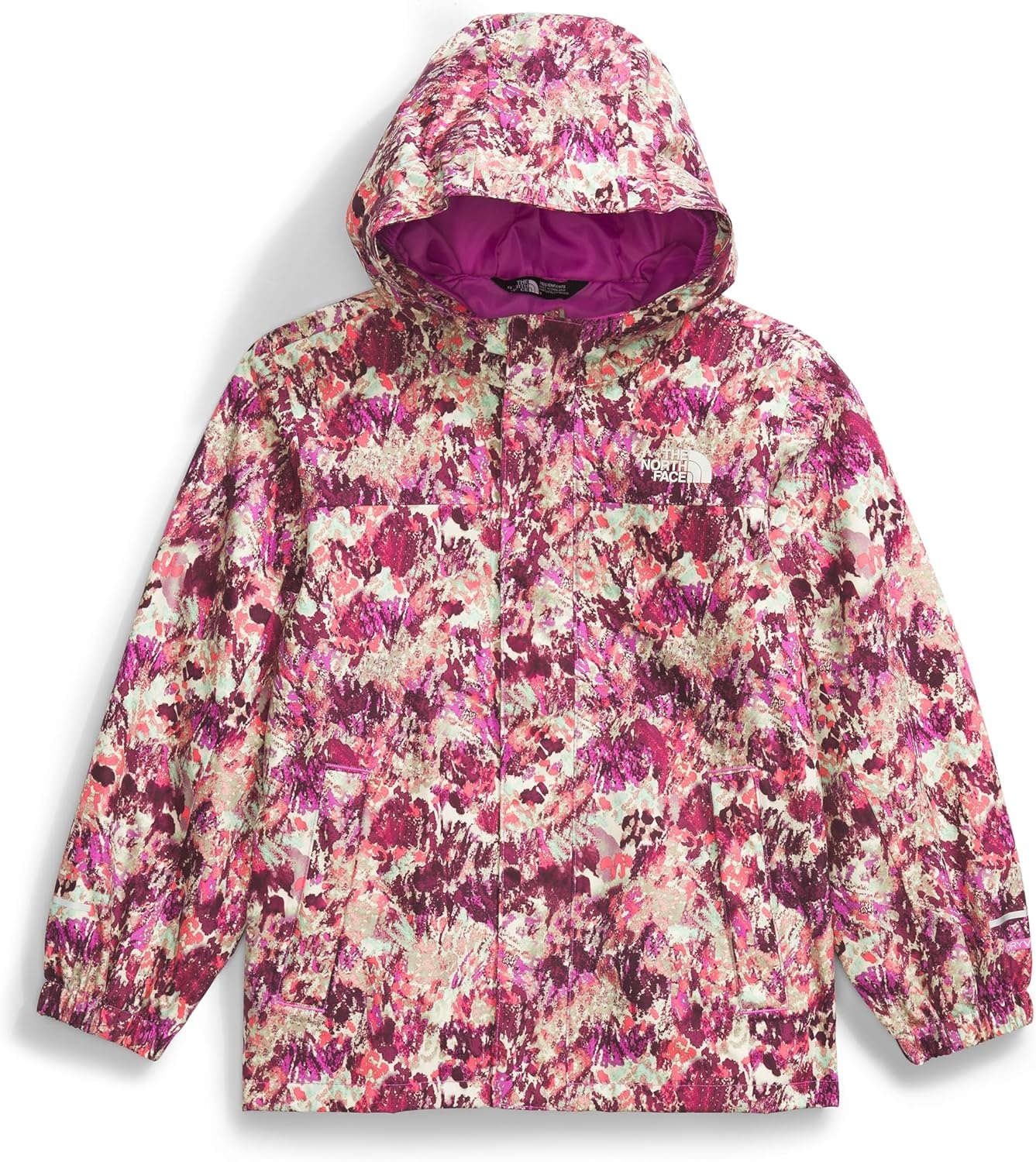 image:imageThe North Face Kids Antora Rain Jacket InfantViolet Crocus Maze Floral Print
