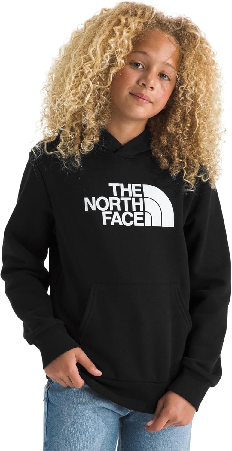 imageThe North Face Kids Evolution Half Dome Hoodie Adventure Ready Hooded Sweatshirt for Boys amp Girls Kangaroo Hand PocketTnf Black
