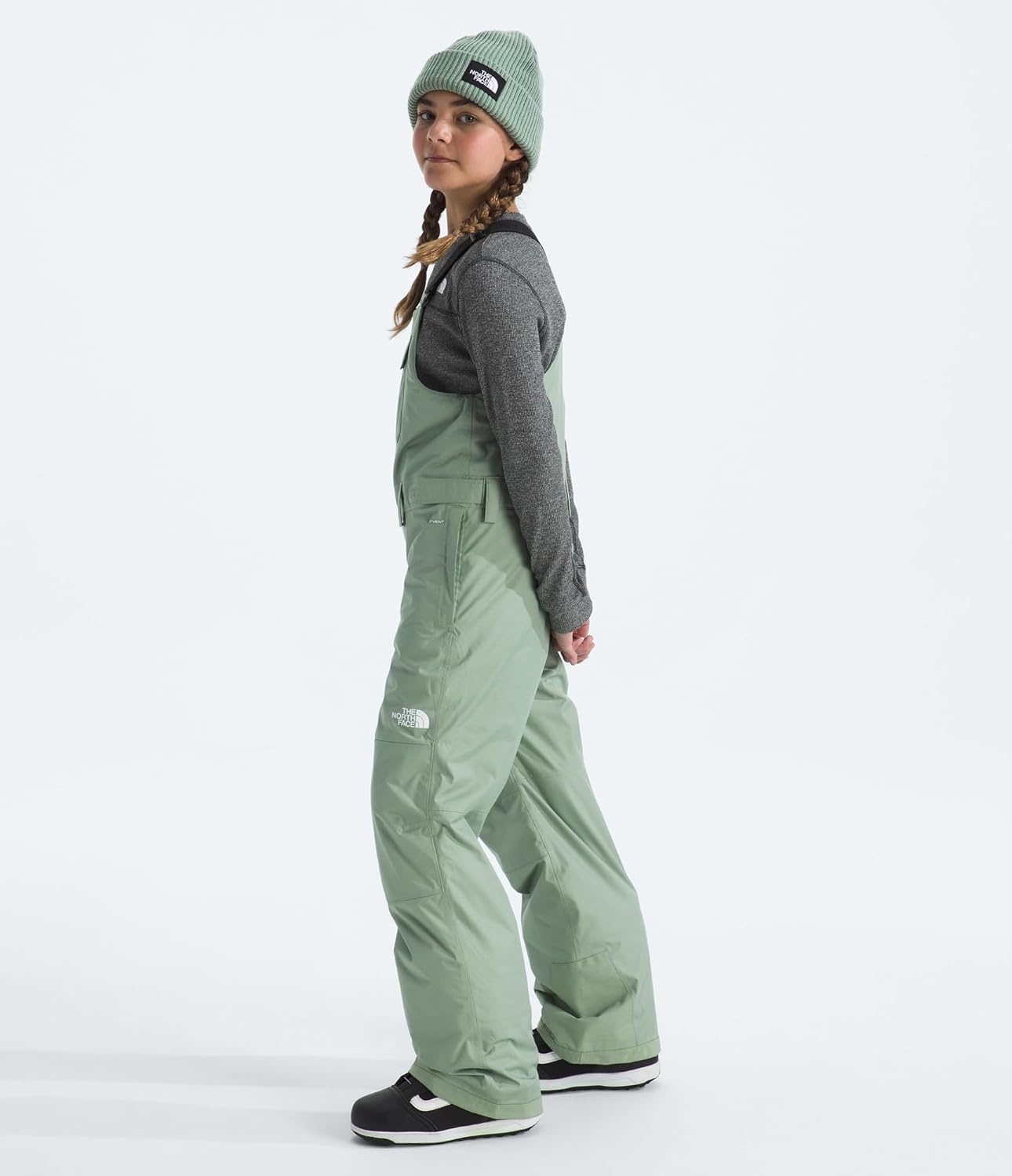 imageThe North Face Kids Freedom Insulated BibSlate Moss