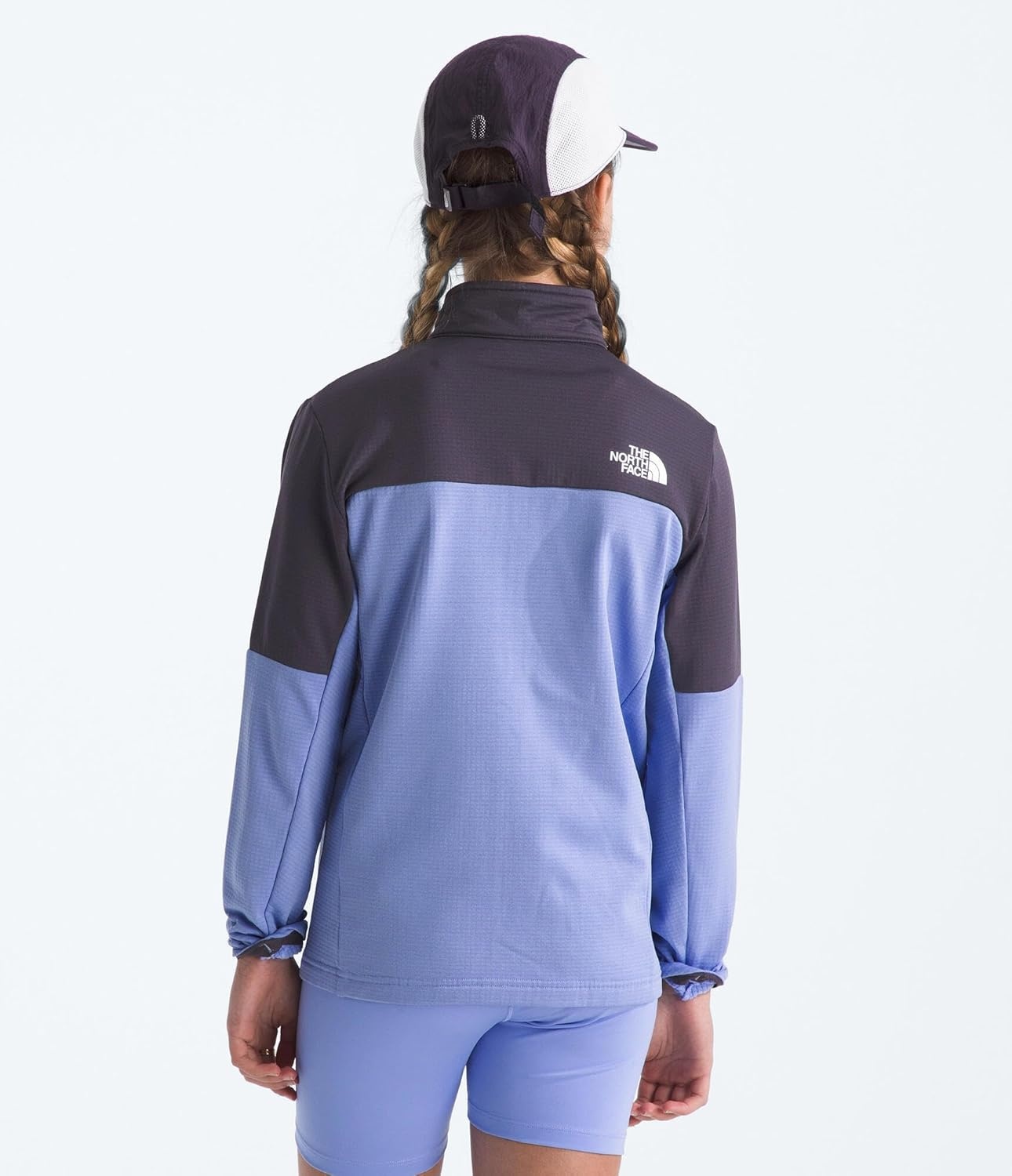 image:imageThe North Face Kids Hike Midlayer Full Zip Jacket Lightweight Outerwear for Boys amp Girls Securezip Chest PocketEndless DuskPeriwinkle Glow
