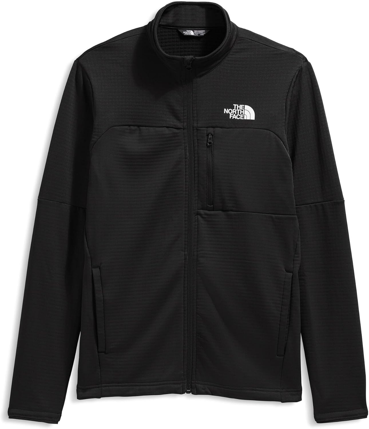 image:imageThe North Face Kids Hike Midlayer Full Zip Jacket Lightweight Outerwear for Boys amp Girls Securezip Chest PocketTnf Black