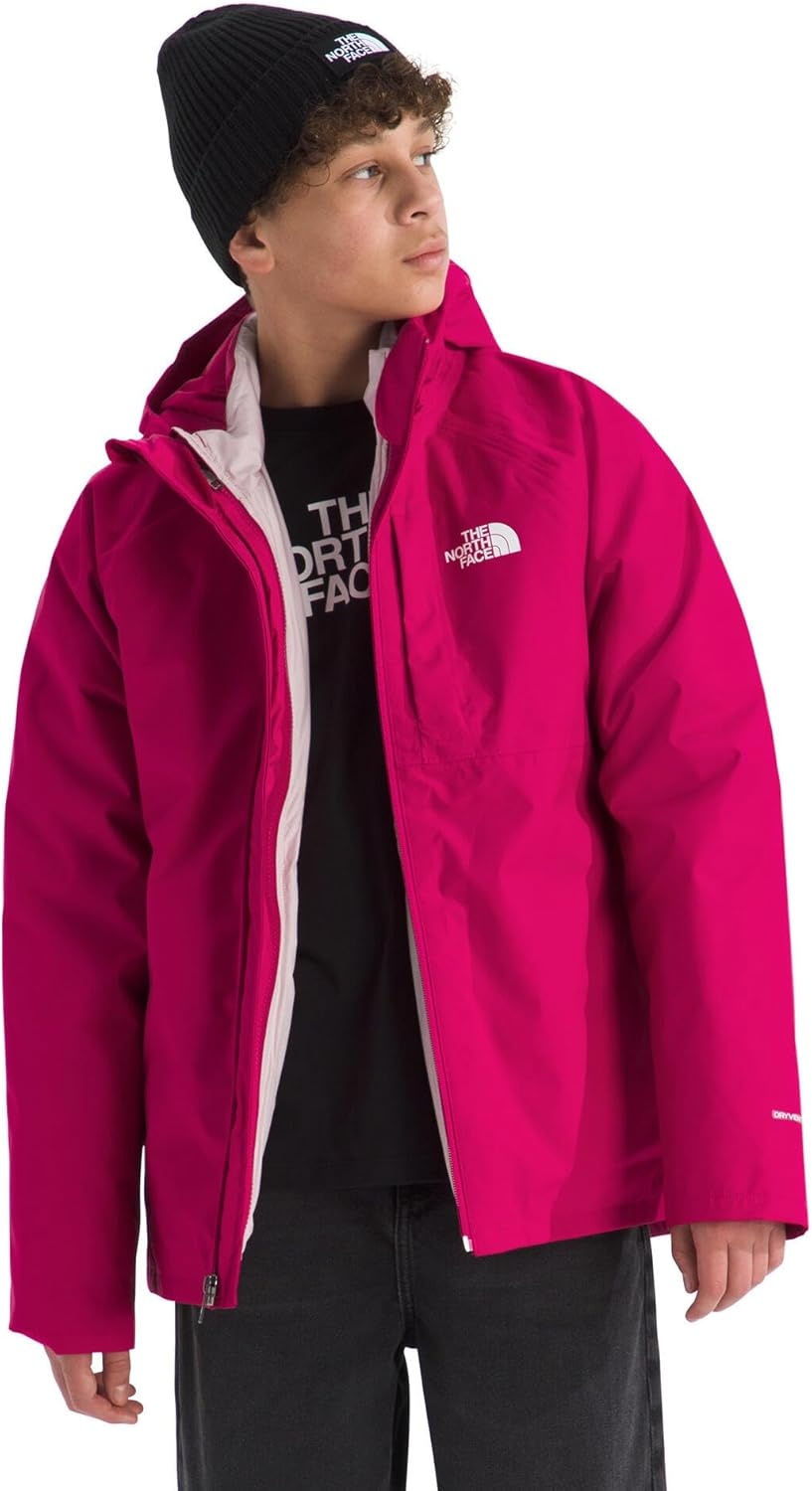 imageThe North Face Kids Perrito 4n1 Hooded Jacket 3 Piece Hood With Adjustable Elasticated Rainguard Reversible DesignLali Guran