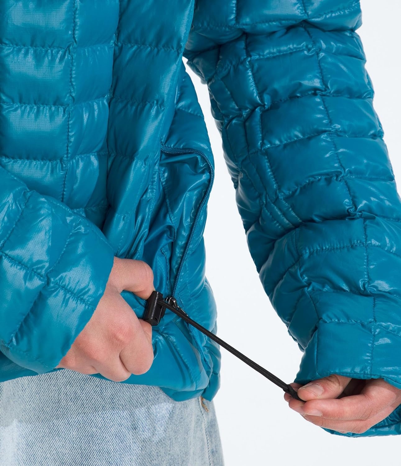 image:imageThe North Face Kids Thermoball Hooded JacketDusk Blue