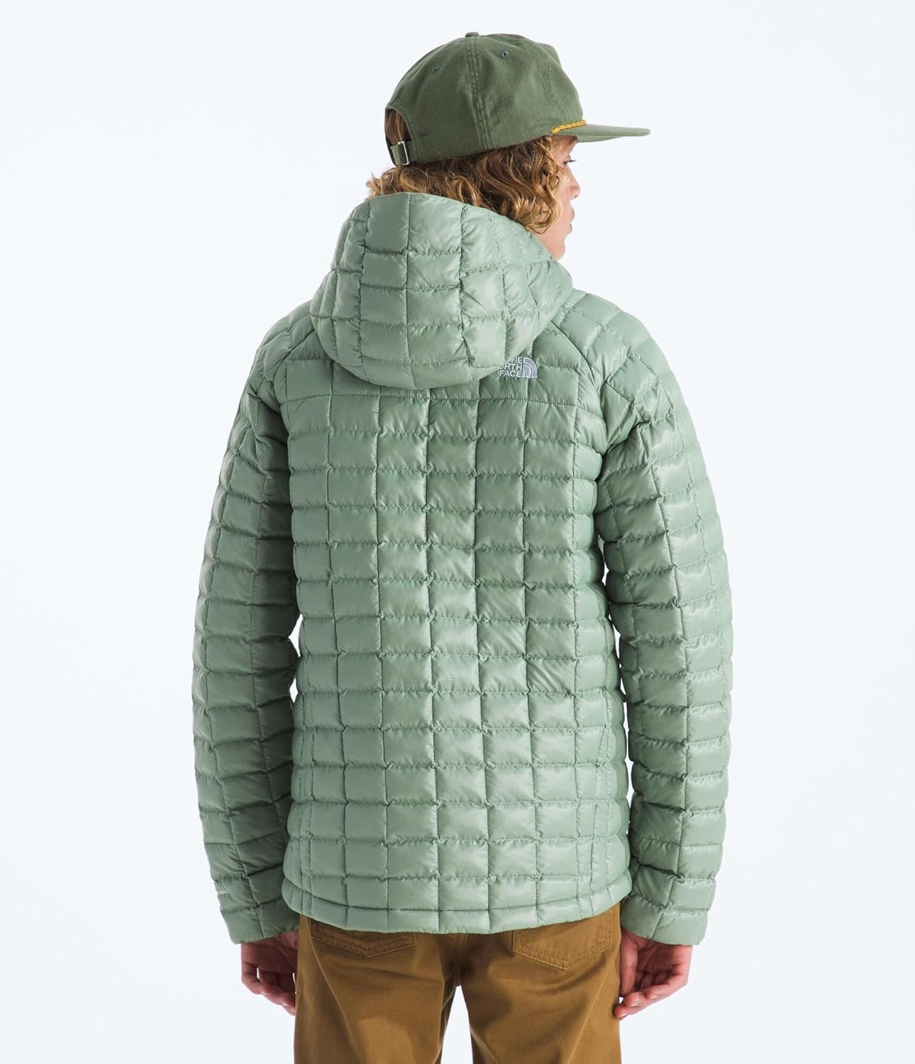 image:imageThe North Face Kids Thermoball Hooded JacketSlate Moss