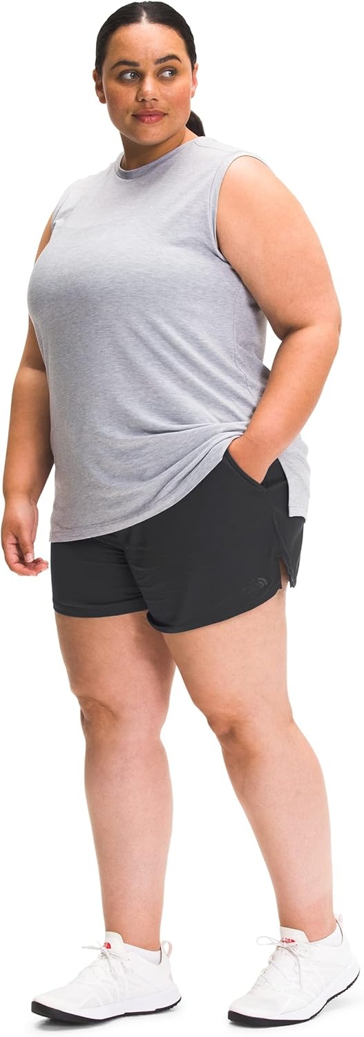 image:imageThe North Face Limitless Run ShortsAsphalt Grey