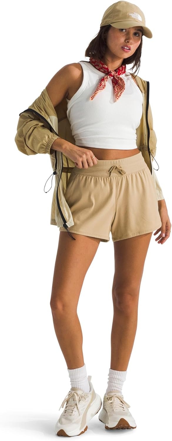 image:imageThe North Face Limitless Run ShortsKhaki Stone