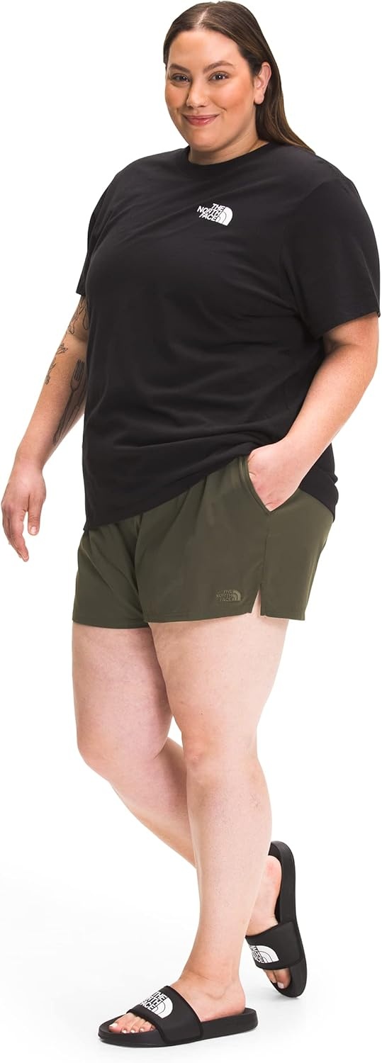 image:imageThe North Face Limitless Run ShortsNew Taupe Green