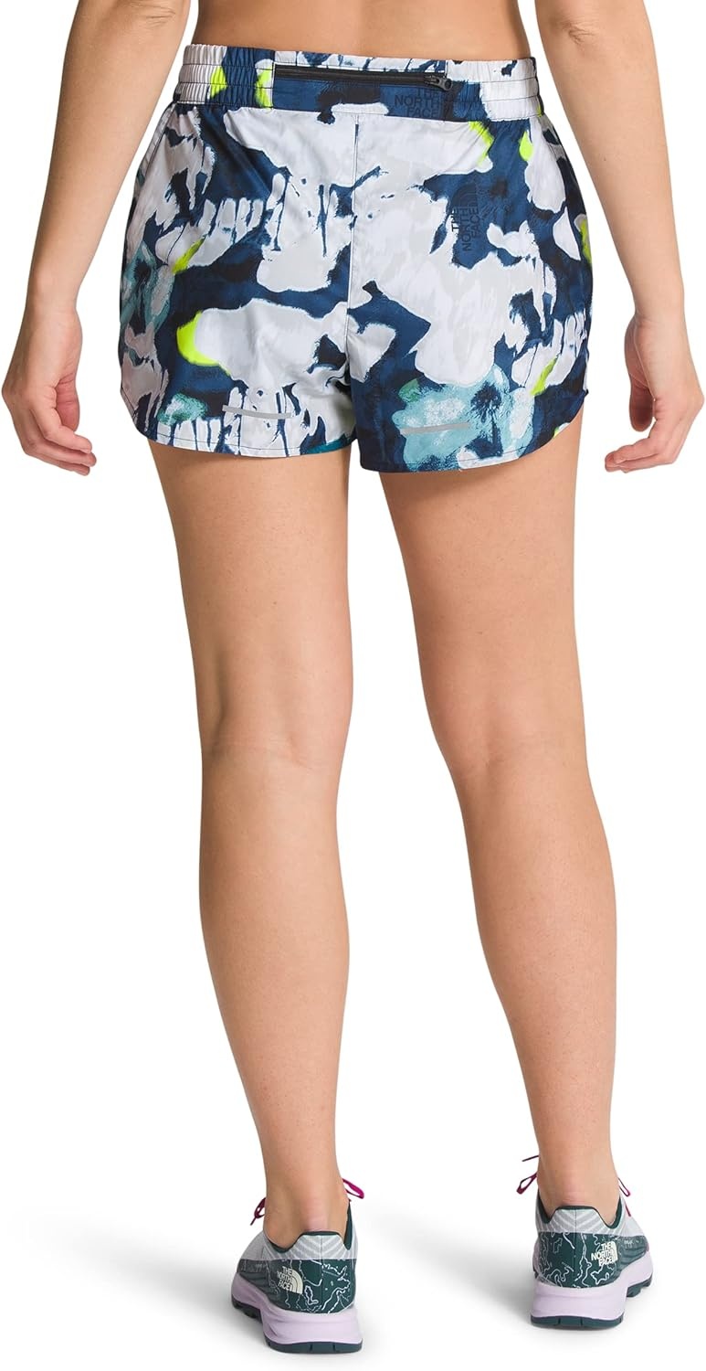 image:imageThe North Face Limitless Run ShortsSummit Navy Abstract Floral Print