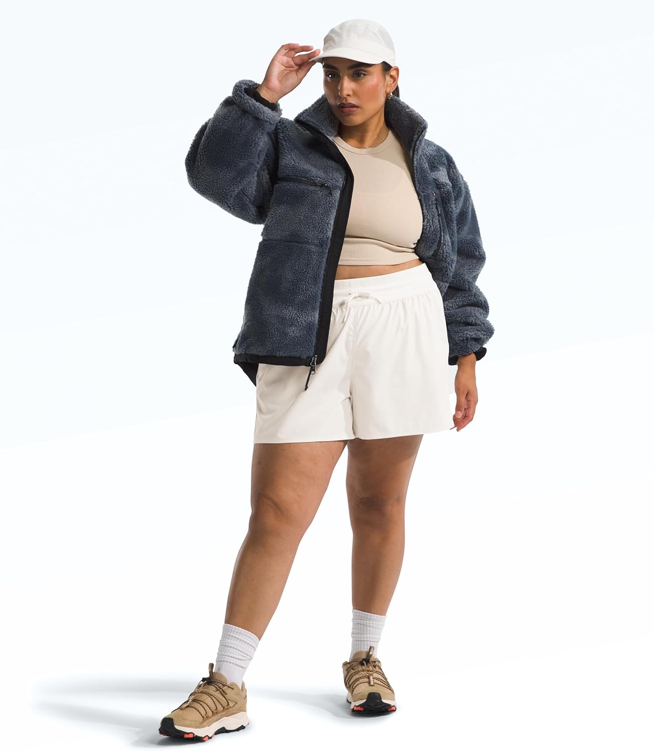 image:imageThe North Face Limitless Run ShortsWhite Dune