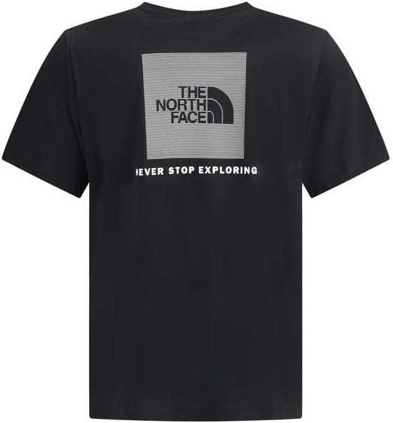 image:imageThe North Face Mens 247 ShortSleeve Tee Lightweight Athletic Shirt with Flashdry Technology amp Heat Transfer LogoTnf Black