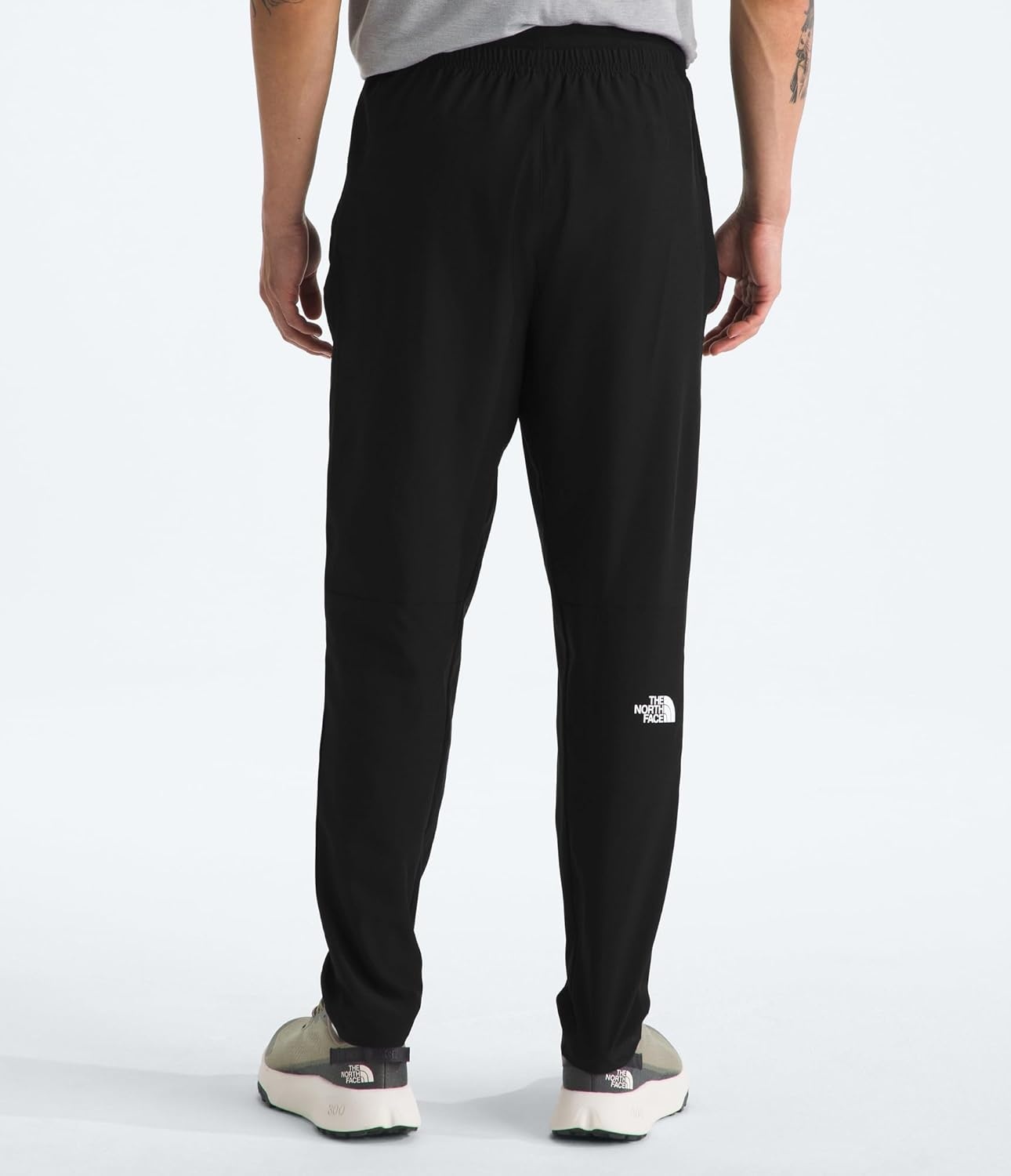 image:imageThe North Face Mens 247 Woven Jogger Lightweight Stretchy Pants Flashdry Technology Adjustable DrawcordTnf Black