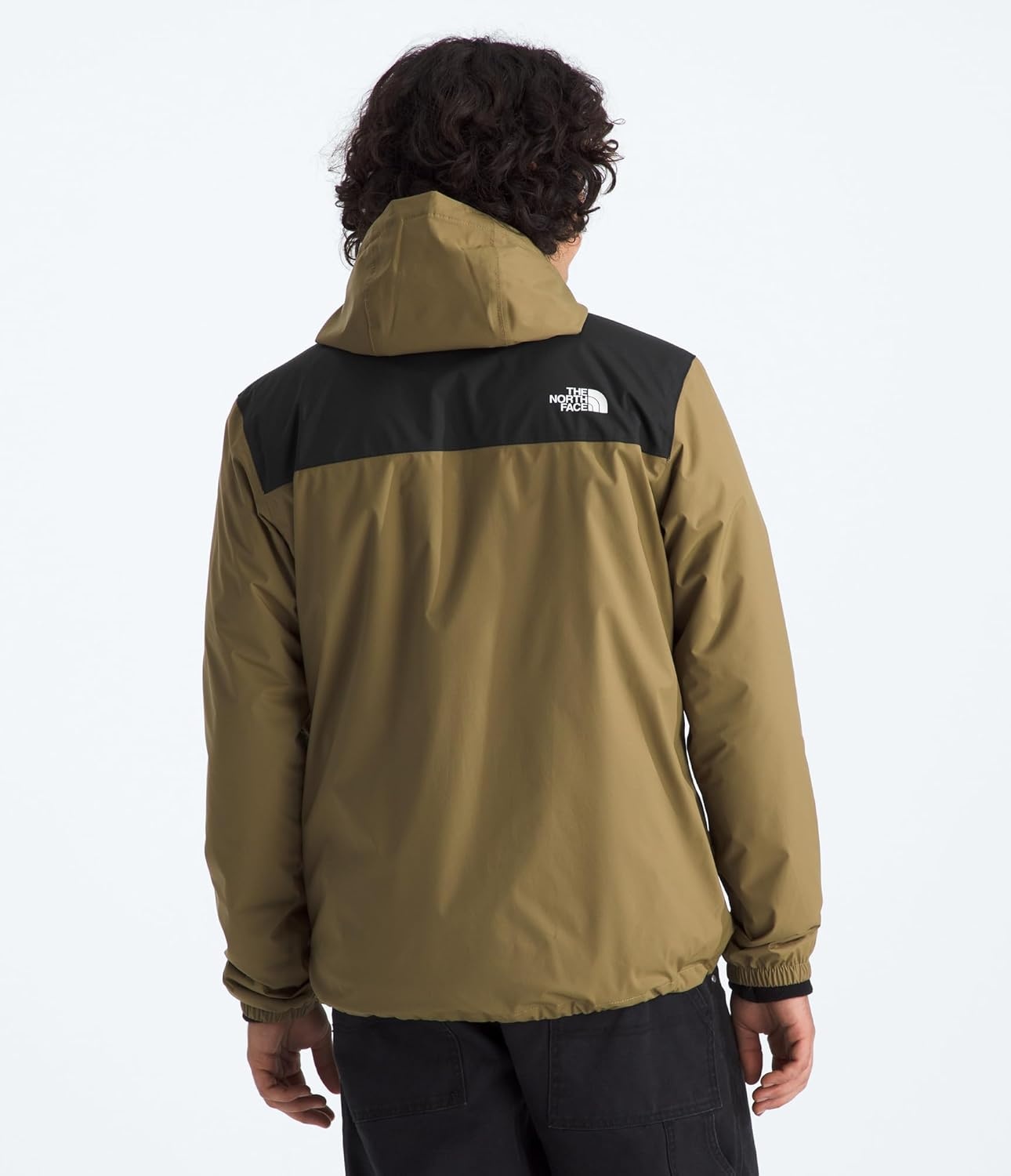 image:imageThe North Face Mens Antora Triclimate Jacket Waterproof Shell Warm Inner Fleece Layer Adjustable Hood With DrawcordCedarTnf Black