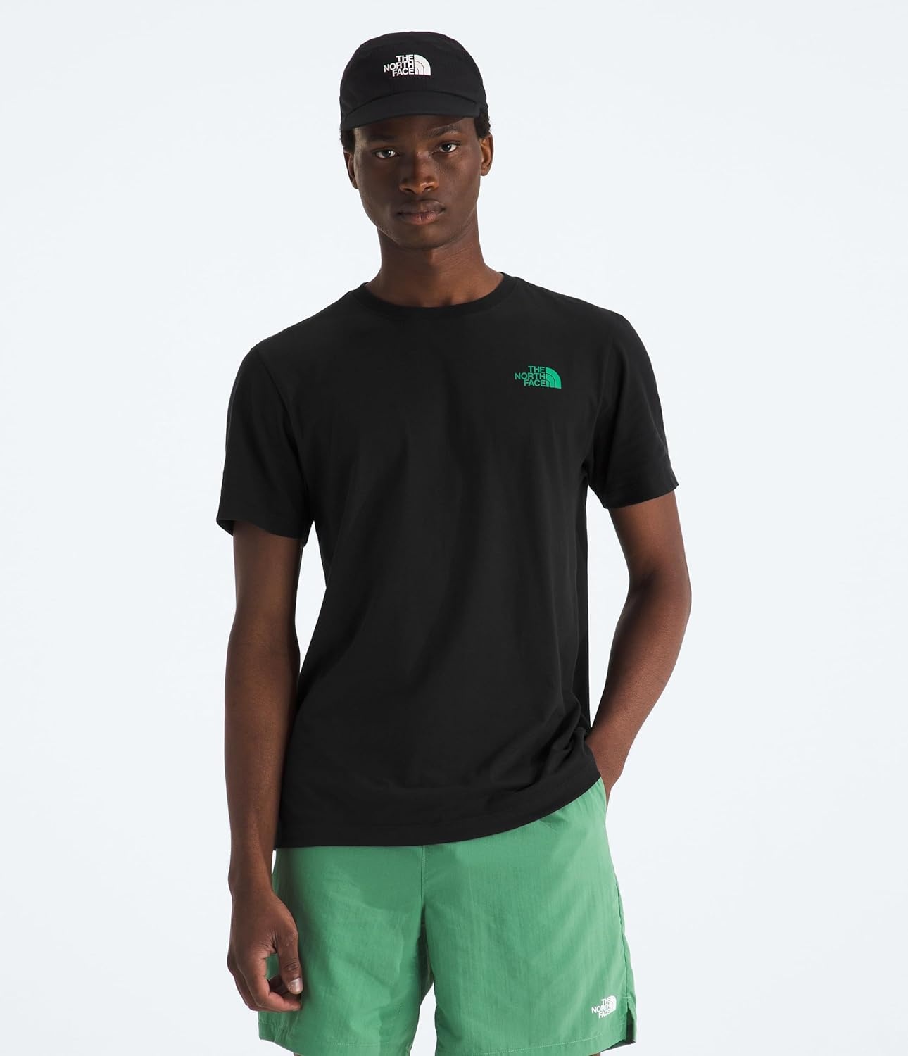 image:imageThe North Face Mens Celestial Drift ShortSleeve Tee Casual Graphic TShirt Regular Fit Soft Cotton FabricTnf Black