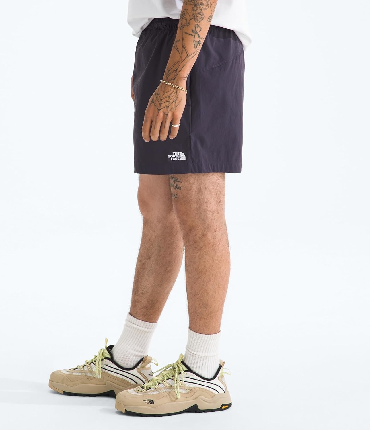 image:imageThe North Face Mens Class V Pathfinder WaterRepellent Pullon 5 Short Moisture Wicking Elastic WaistbandEndless Dusk