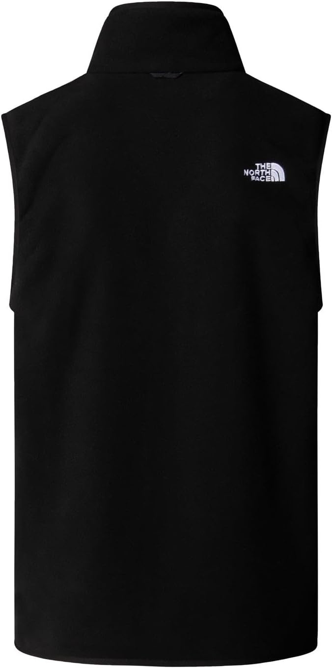 image:imageThe North Face Mens Glacier Fleece Vest Zippered Hand Pockets amp Stretch Binding on the Collar Armhole amp HemTnf Black