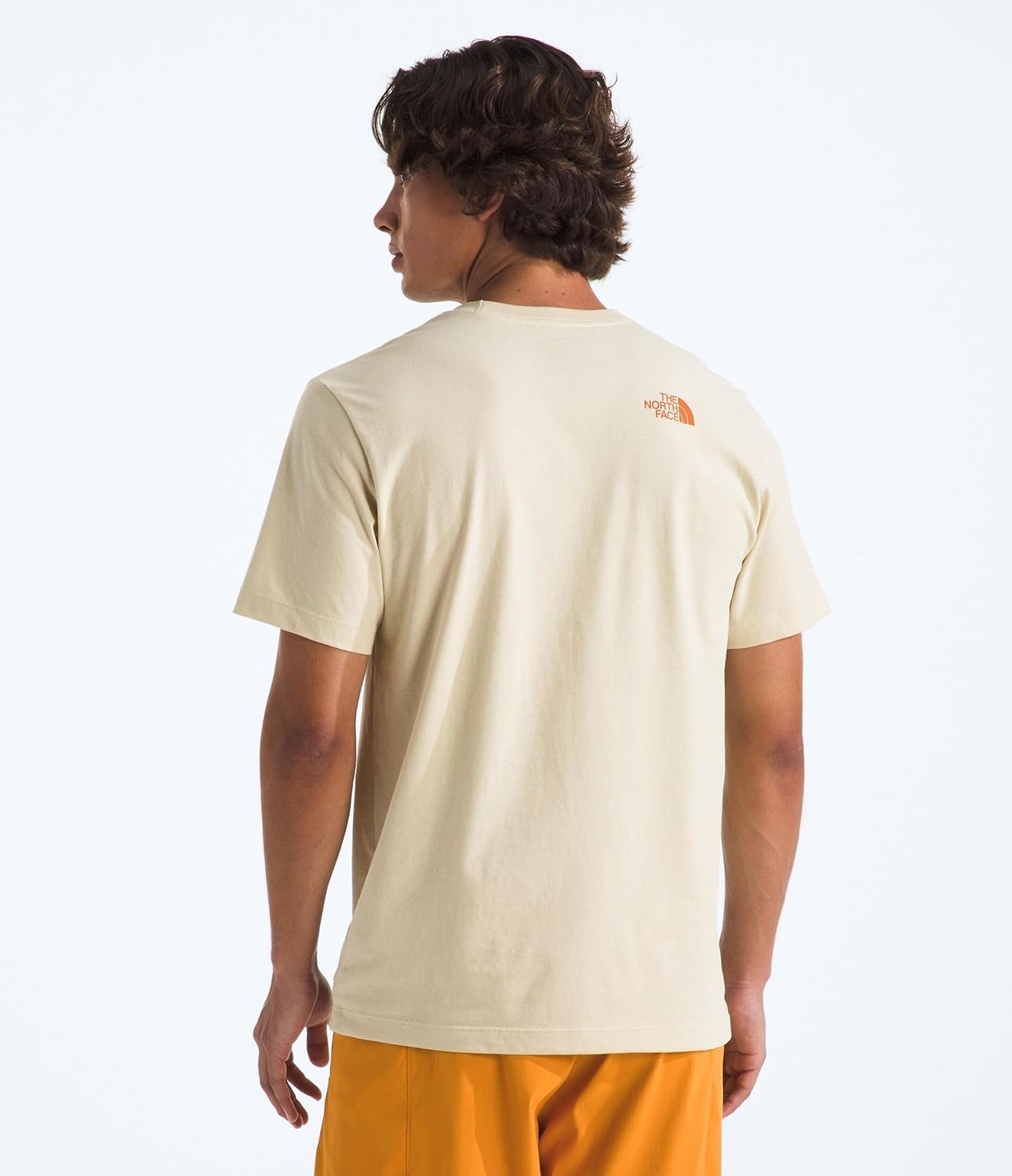 image:imageThe North Face Mens Keep Climbin ShortSleeve Tee Casual Stylish Graphic TShirt Regular Fit Soft Cotton FabricDesert Stone