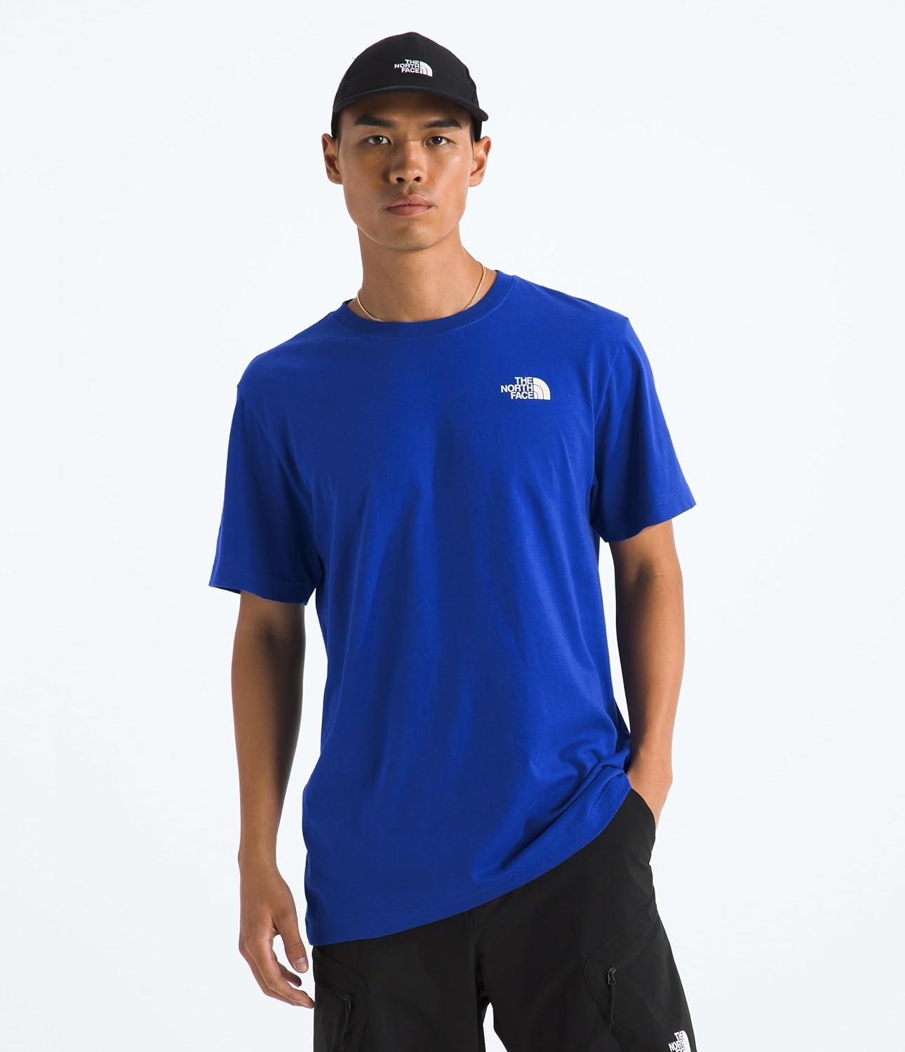image:imageThe North Face Mens Never Stop Postcard ShortSleeve Tee Casual Stylish Graphic TShirt Regular Fit Soft Cotton FabricTnf Blue