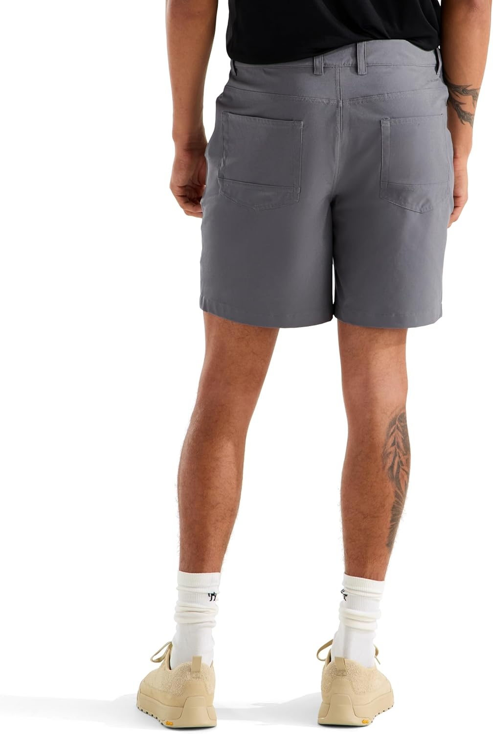 image:imageThe North Face Mens Paramount 7 Short Moisture Wicking Hiking Shorts Water Repellent Finish Belt Loops 5 PocketsSmoked Pearl