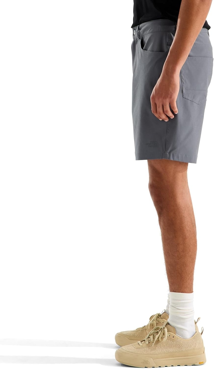 image:imageThe North Face Mens Paramount 7 Short Moisture Wicking Hiking Shorts Water Repellent Finish Belt Loops 5 PocketsSmoked Pearl