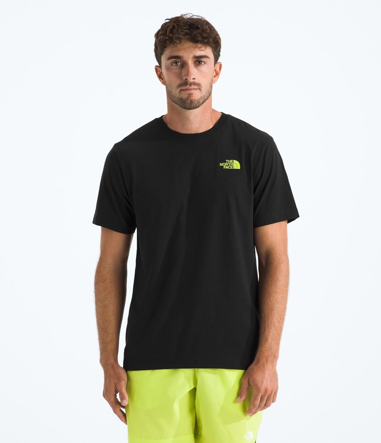 image:imageThe North Face Mens Stay Exploring ShortSleeve Tee Casual Graphic TShirt Regular Fit Soft Cotton FabricTnf Black