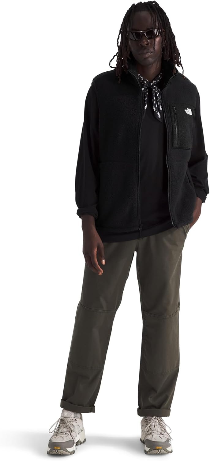 image:imageThe North Face Mens Yumiori Vest Lightweight Fleece Zip Up With Stretch Binding Internal Cinch Cord amp Secure Zip PocketsTnf Black