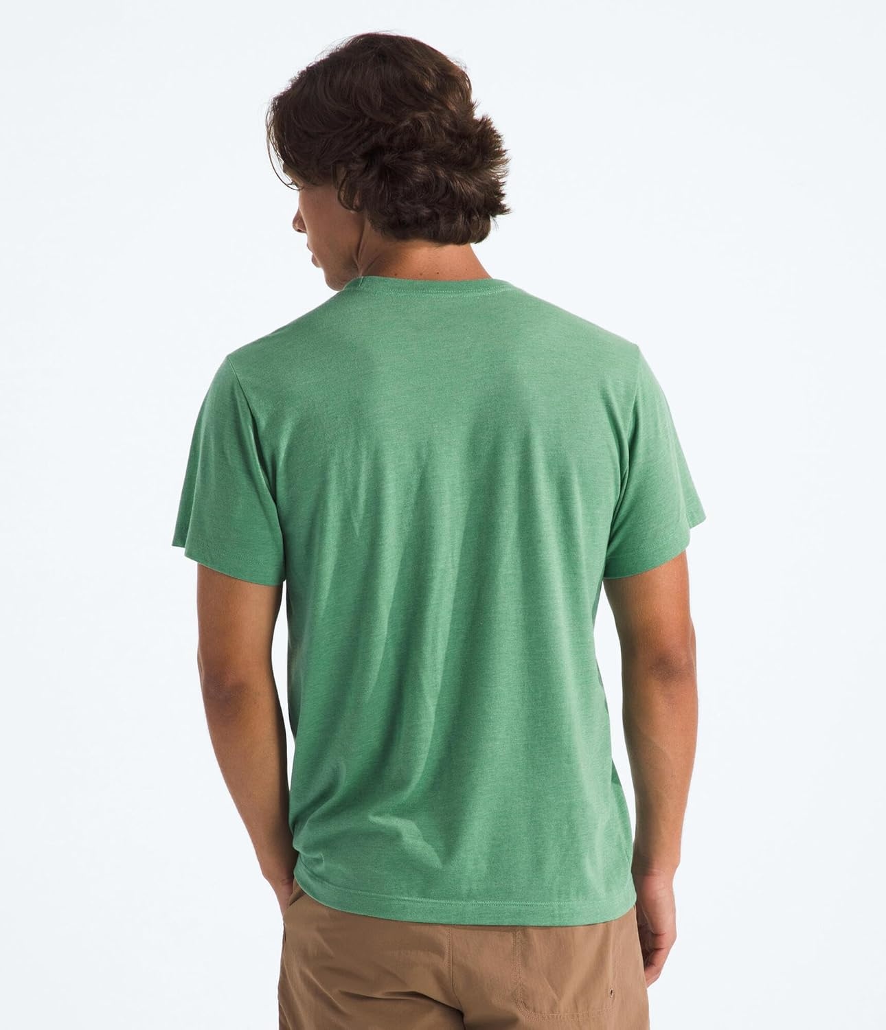 image:imageThe North Face SS TriBlend TeeDimmed Algae White Heather