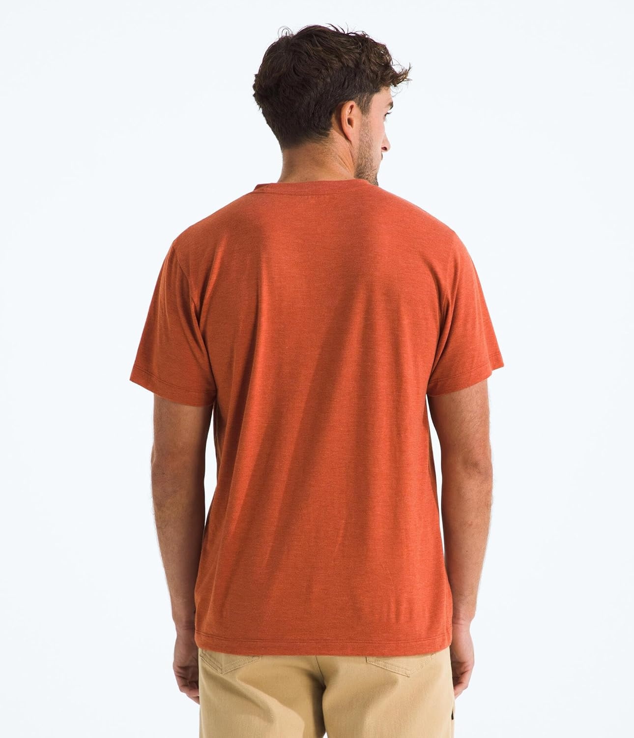 image:imageThe North Face SS TriBlend TeeIron Clay White Heather