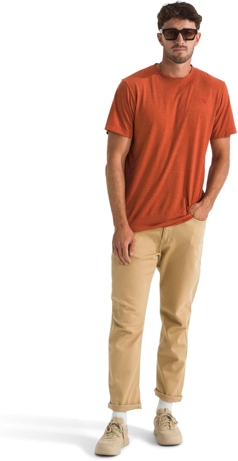 image:imageThe North Face SS TriBlend TeeIron Clay White Heather