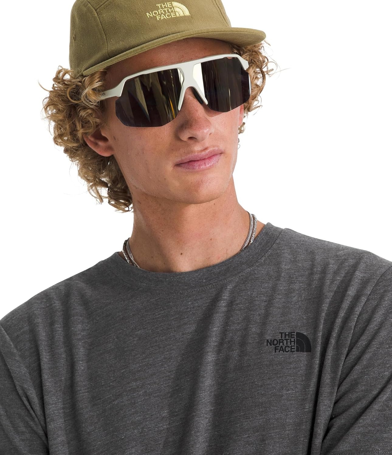 image:imageThe North Face SS TriBlend TeeTnf Black White Heather