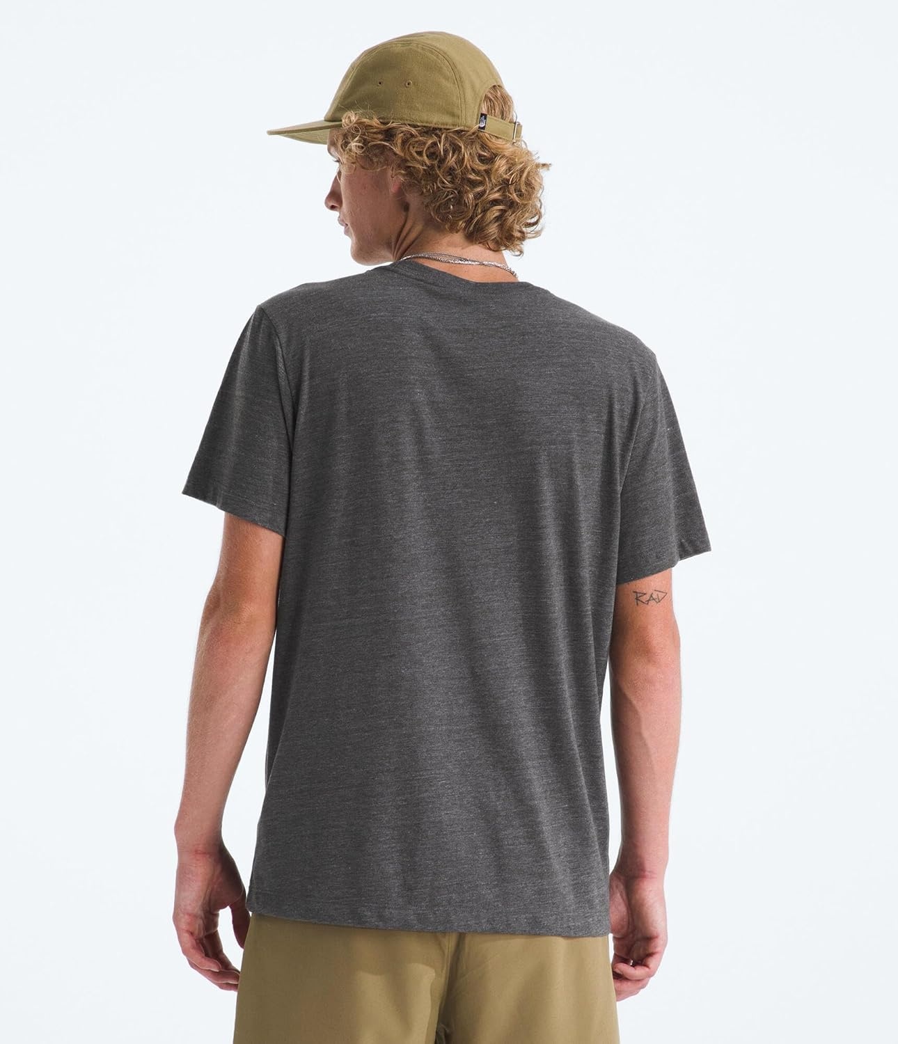 image:imageThe North Face SS TriBlend TeeTnf Black White Heather