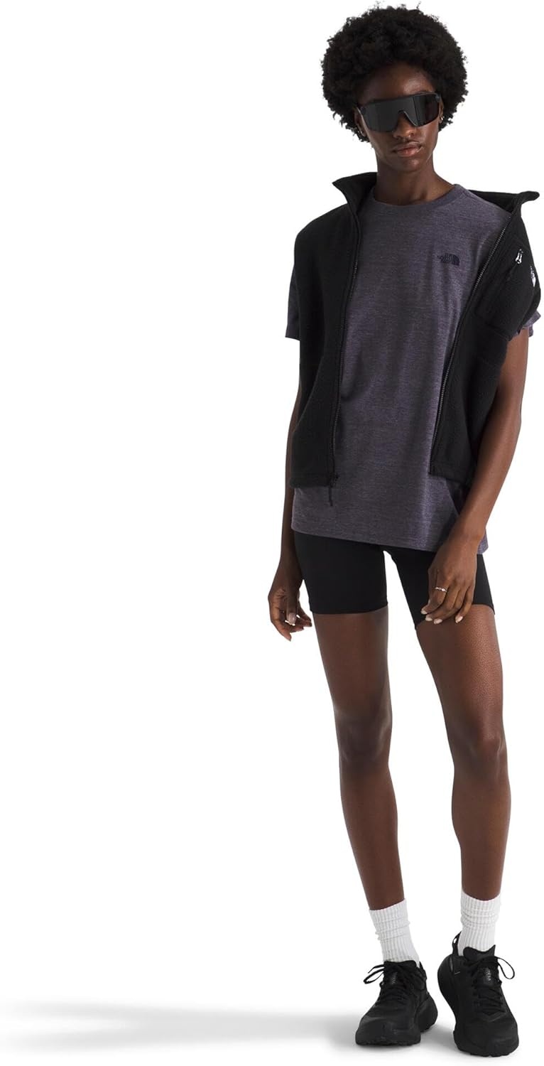 image:imageThe North Face Short Sleeve TriBlend TeeEndless Dusk White Heather