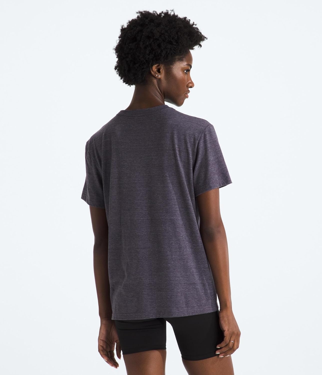 image:imageThe North Face Short Sleeve TriBlend TeeEndless Dusk White Heather