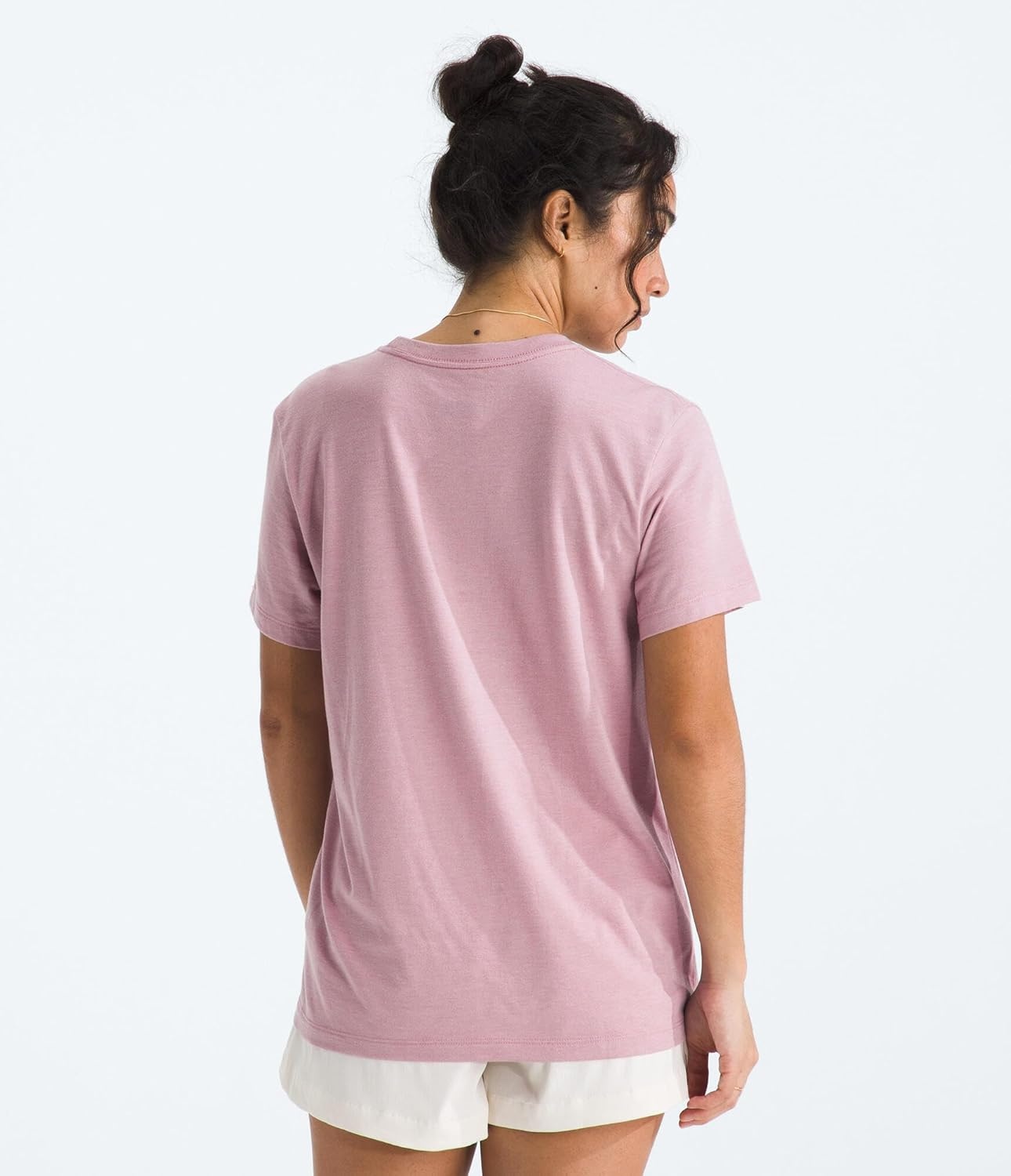 image:imageThe North Face Short Sleeve TriBlend TeeHushed Lavender White Heather