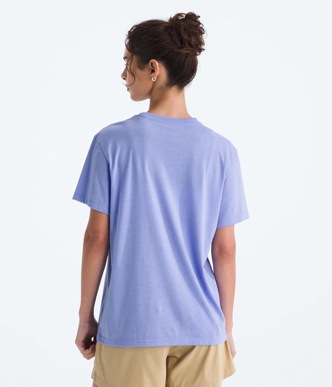 image:imageThe North Face Short Sleeve TriBlend TeePeriwinkle Glow White Heather