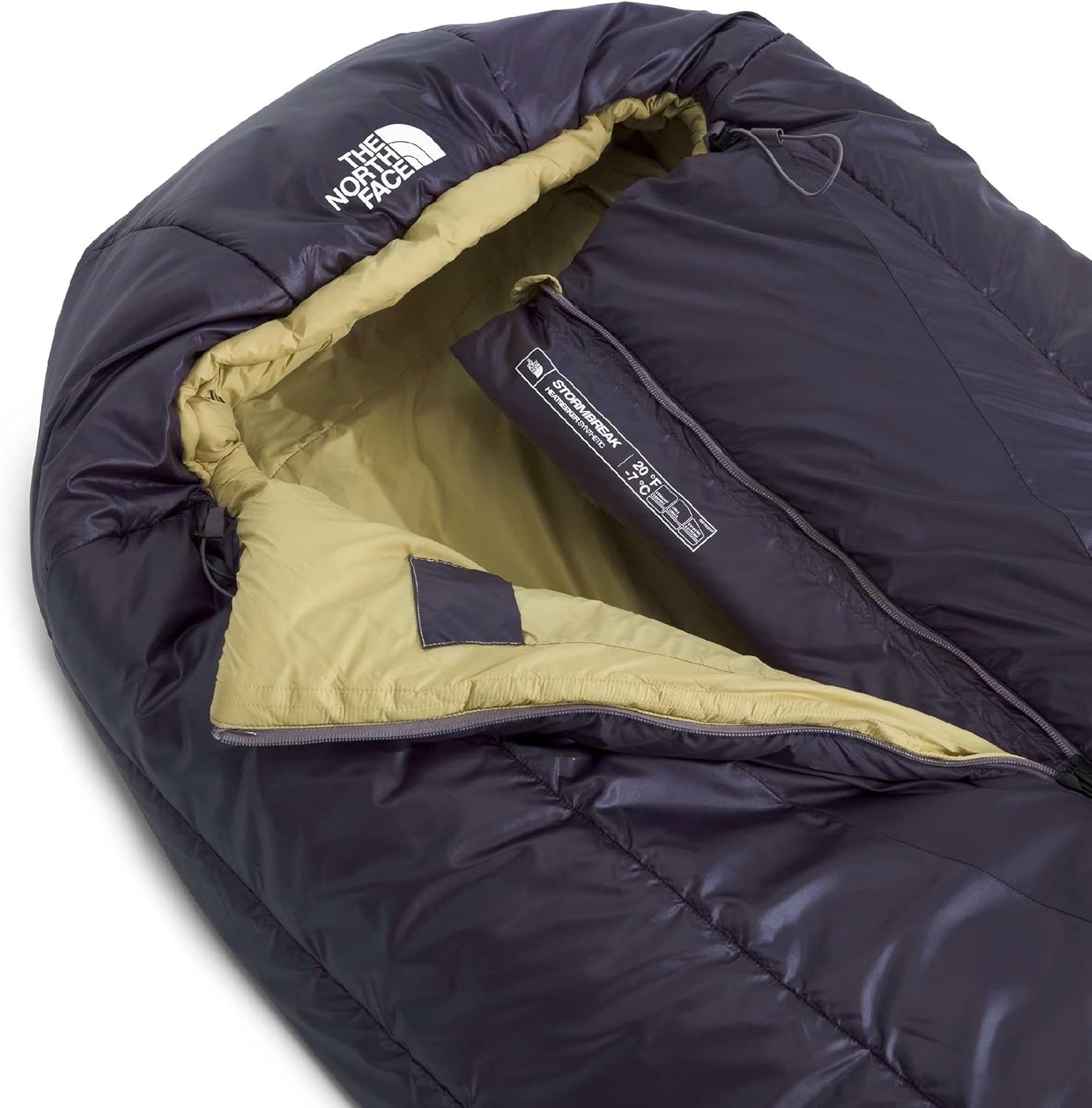image:imageThe North Face SleepingBags Stormbreak 20F 7C Backpacking Sleeping Bag Water Repellent Fully Insulated Includes Stuff SackEndless DuskPear