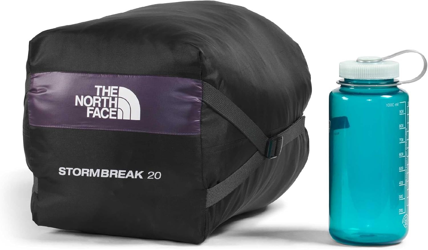 image:imageThe North Face SleepingBags Stormbreak 20F 7C Backpacking Sleeping Bag Water Repellent Fully Insulated Includes Stuff SackEndless DuskPear