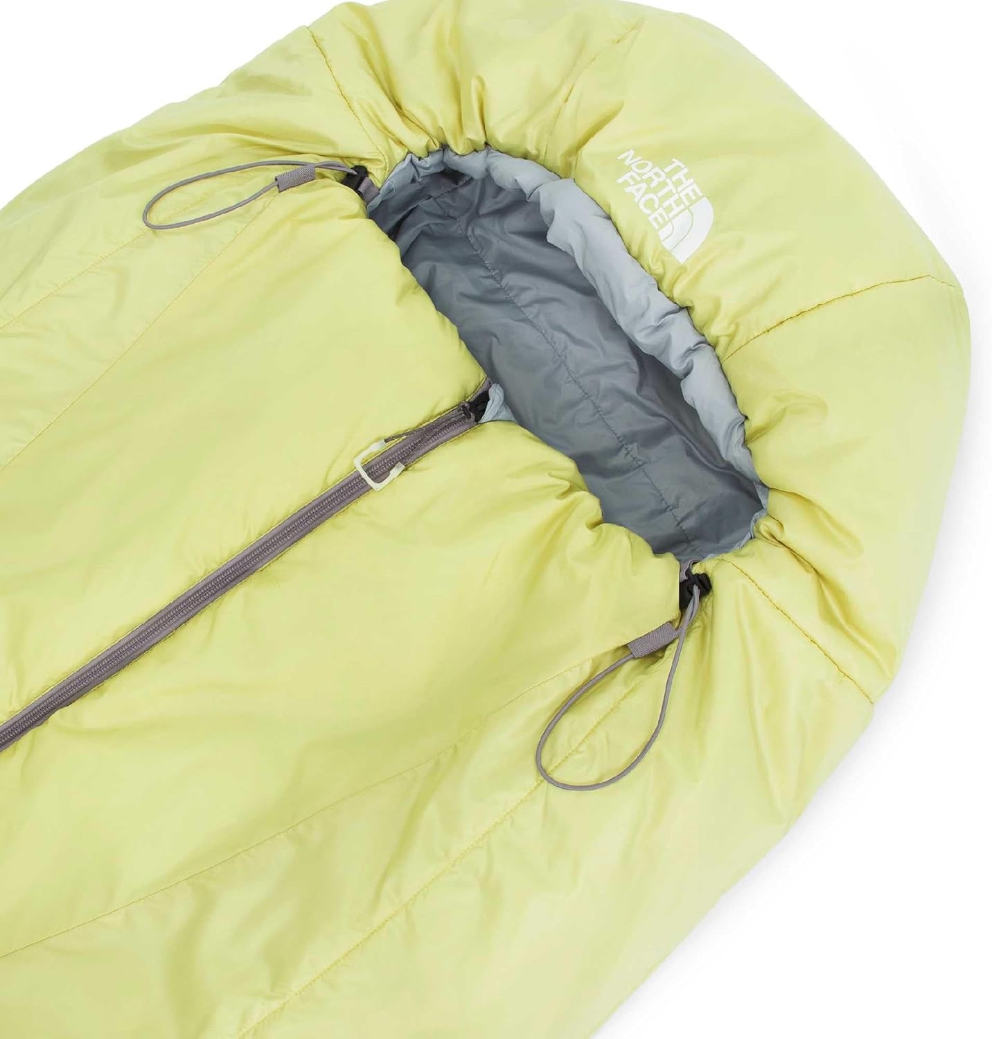 image:imageThe North Face SleepingBags Stormbreak 35F 17C Backpacking Sleeping Bag Water Repellent Fully Insulated Includes Stuff SackPearFrost Grey