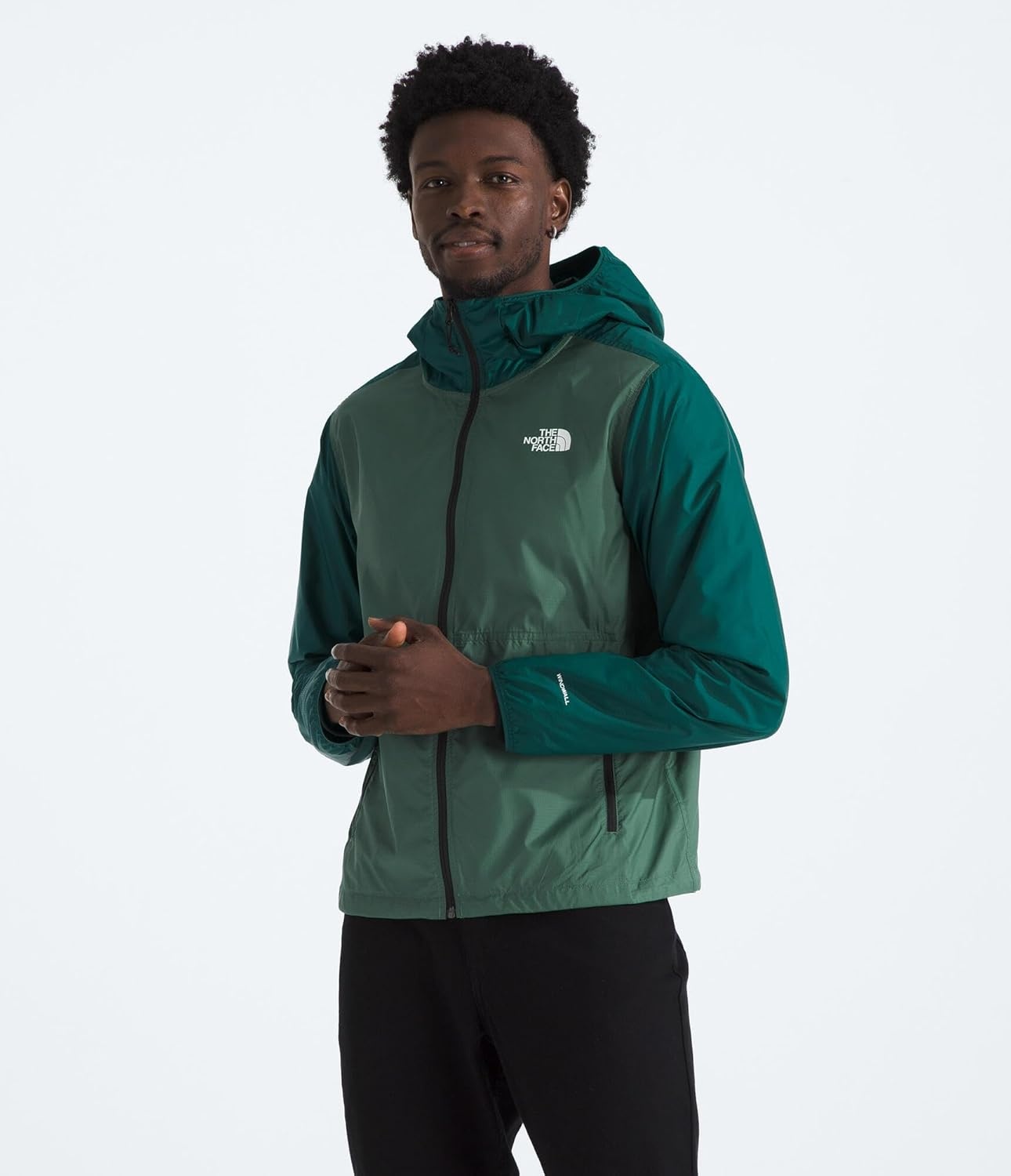 image:imageThe North Face TNF Cyclone Wind JacketDuck GreenDeep Nori