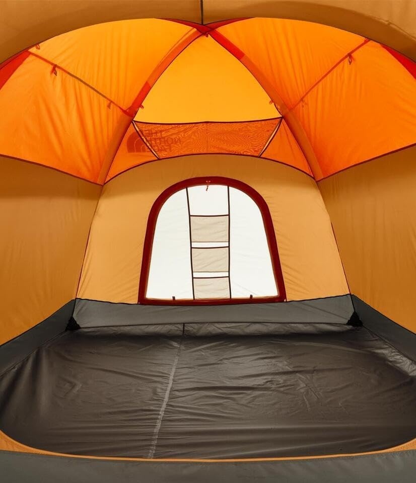 image:imageThe North Face Tents Wawona 6 Tent SixPerson Camping Tent Water Repellent Spacious amp Easy to Set Up Attached Vestibule AreaLight Exuberance OrangeTimber TanNew Taupe Green
