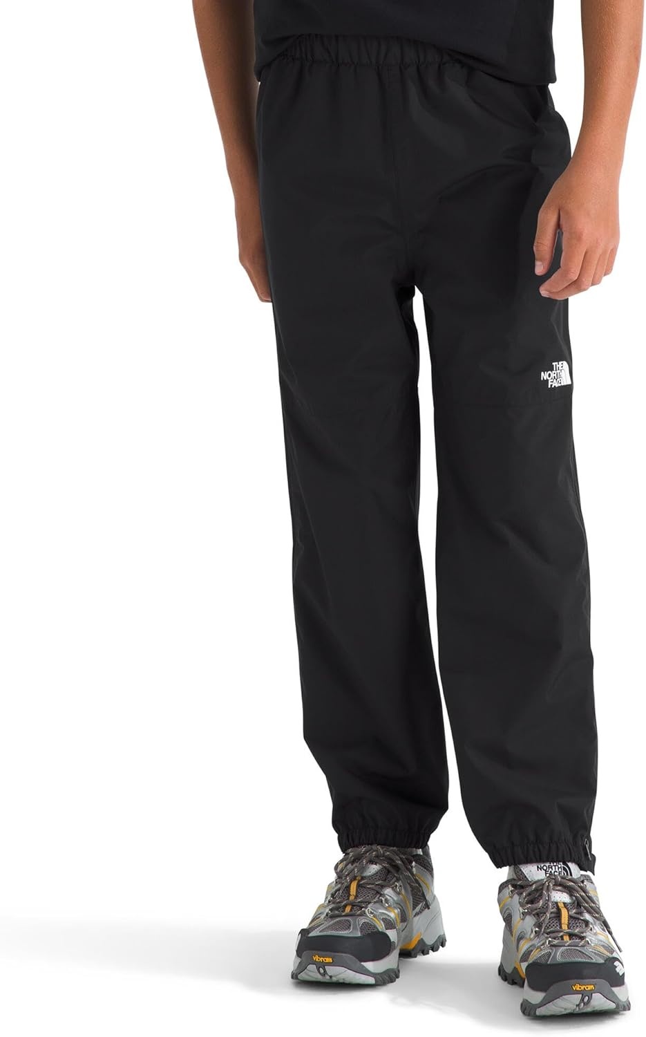 image:imageThe North Face Unisex Adult Antora Rain Pant Waterproof amp Windproof Outdoor Pants Zipper Pockets Elastic Ankle CuffsTnf BlackTnf Black