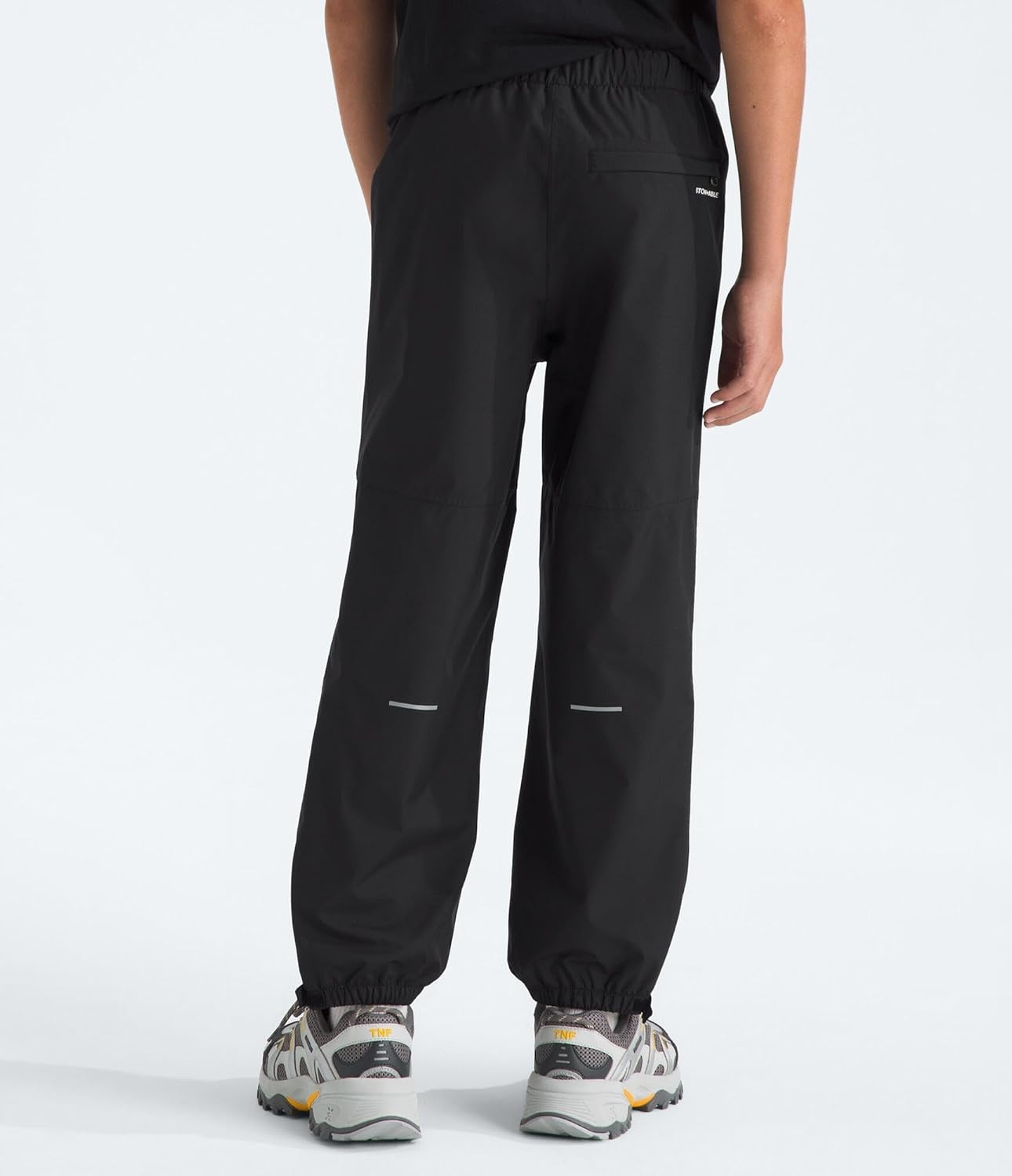 image:imageThe North Face Unisex Adult Antora Rain Pant Waterproof amp Windproof Outdoor Pants Zipper Pockets Elastic Ankle CuffsTnf BlackTnf Black