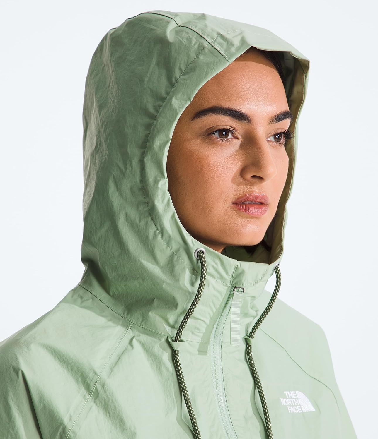 image:imageThe North Face Womens Antora Rain Hoodie Standard amp Plus SizeMisty SageForest Olive