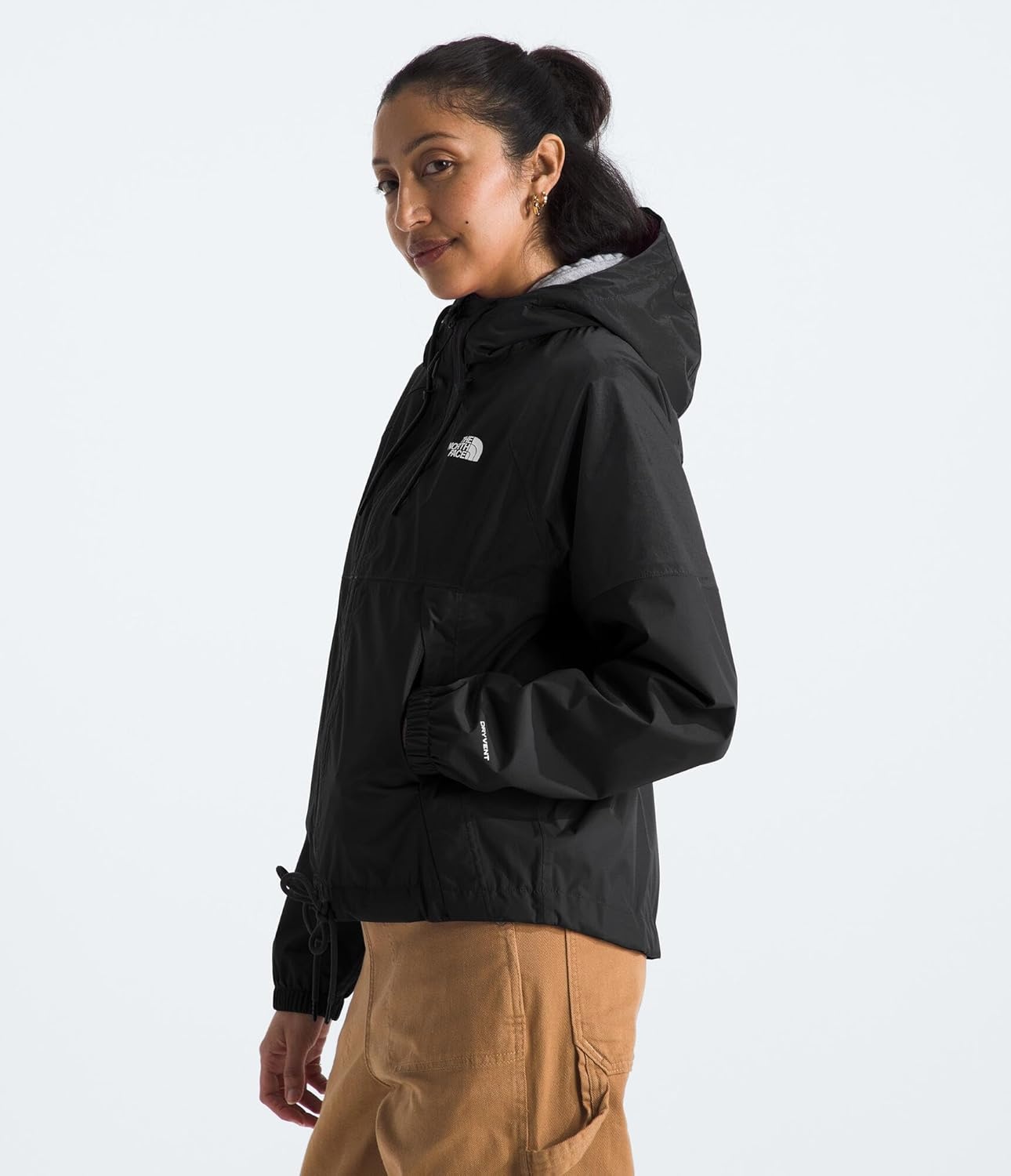 image:imageThe North Face Womens Antora Rain Hoodie Standard amp Plus SizeTnf Blacknpf