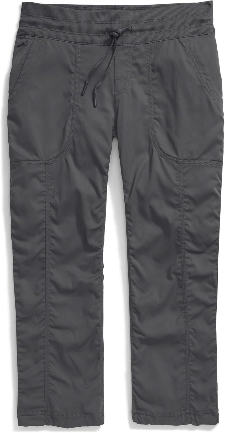 image:imageThe North Face Womens Aphrodite 20 Capri Moisture Wicking Water Repellent Finish UPF 40 ProtectionAsphalt Greynpf