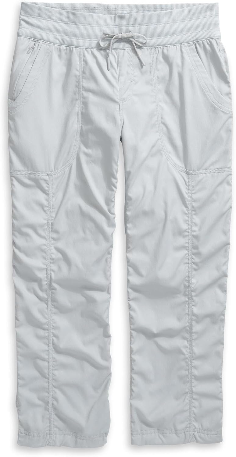 image:imageThe North Face Womens Aphrodite 20 Capri Moisture Wicking Water Repellent Finish UPF 40 ProtectionHigh Rise Greynpf