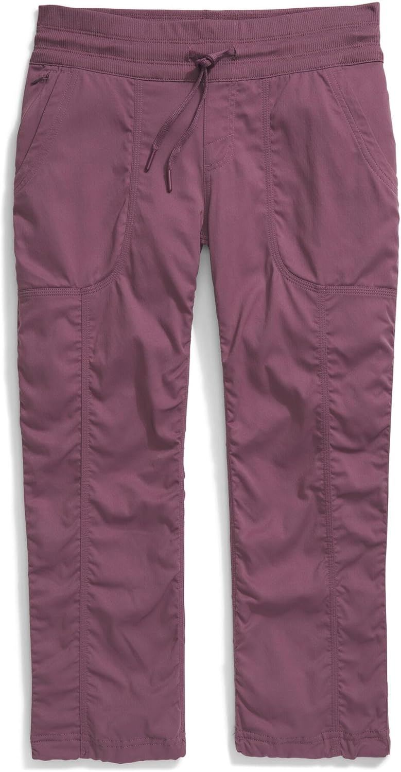 image:imageThe North Face Womens Aphrodite 20 Capri Moisture Wicking Water Repellent Finish UPF 40 ProtectionMidnight Mauve