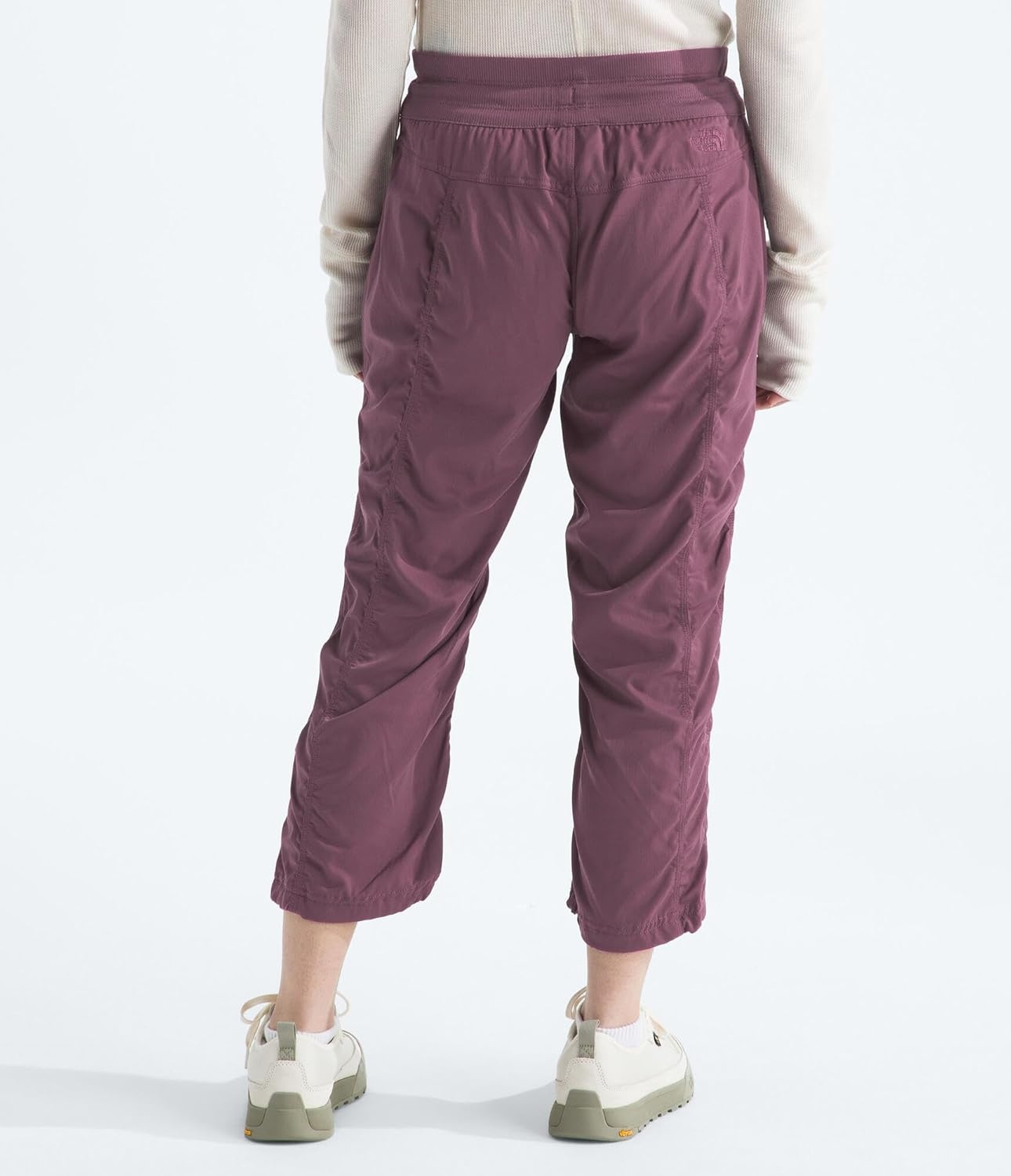 image:imageThe North Face Womens Aphrodite 20 Capri Moisture Wicking Water Repellent Finish UPF 40 ProtectionMidnight Mauve