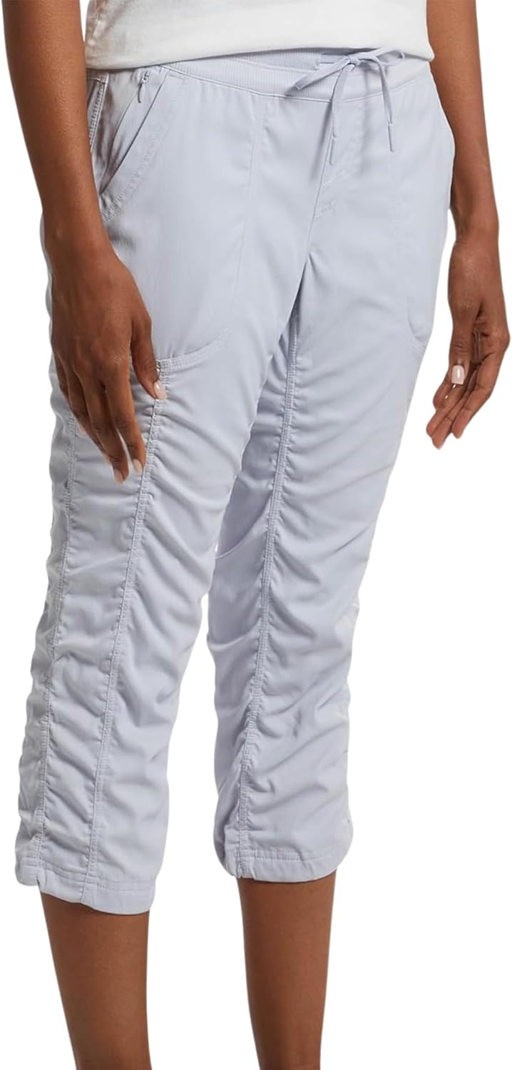 image:imageThe North Face Womens Aphrodite 20 Capri Moisture Wicking Water Repellent Finish UPF 40 ProtectionMystic Haze